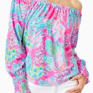 Lilly Pulitzer Lana Top Seaing Things